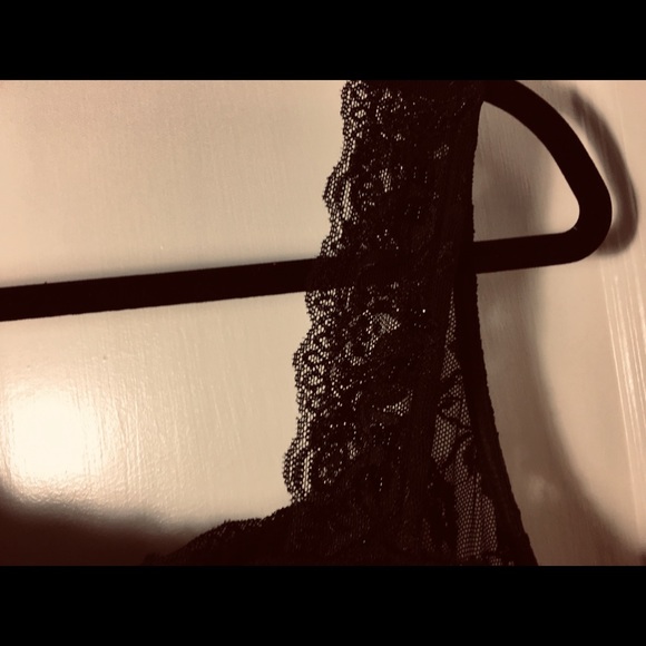 Black lace bead sparkle dress - Picture 4 of 8